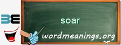 WordMeaning blackboard for soar